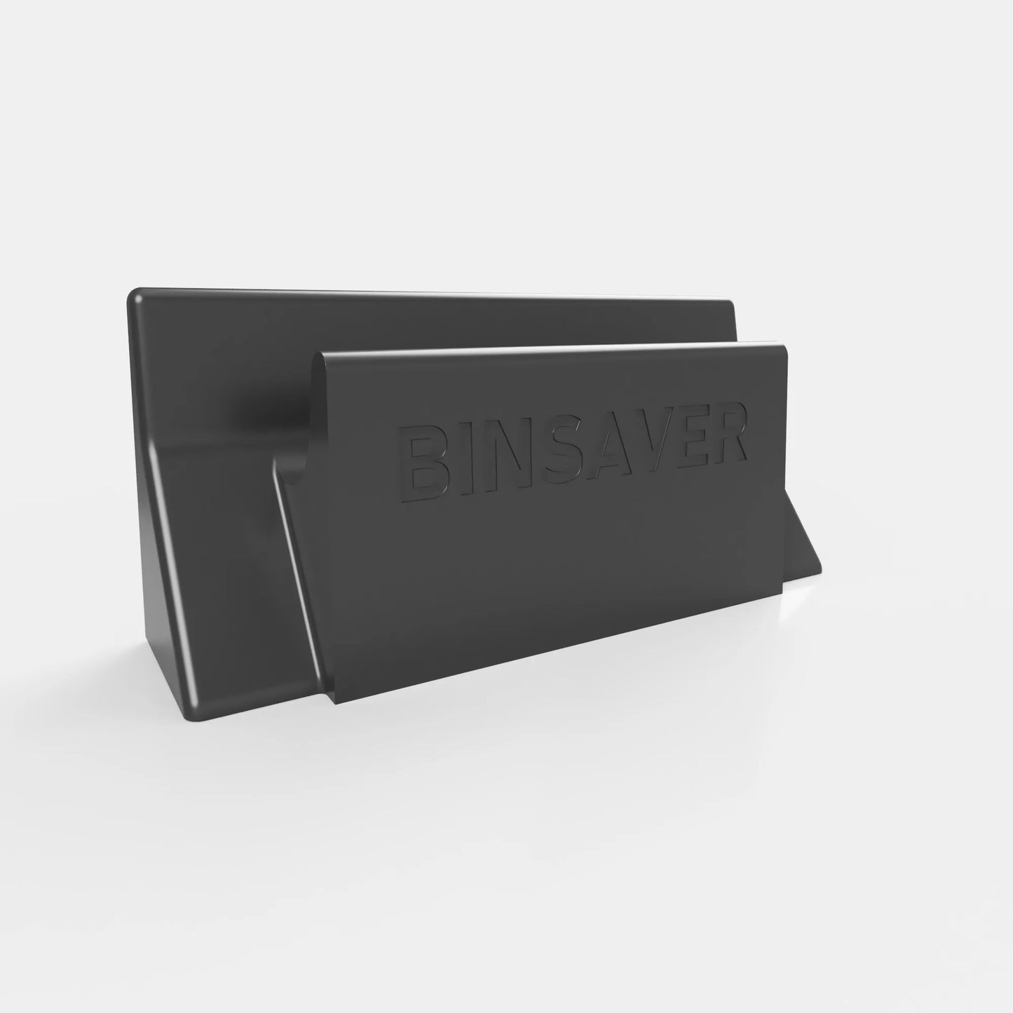 BinSaver food waste caddy holder fitted to wheelie bin or fixed point